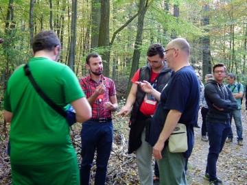 Dzień Grzyba 14.10.2018r. - wystwa, prelekcja i spacer po lesie, fot. H. Andrzejewski